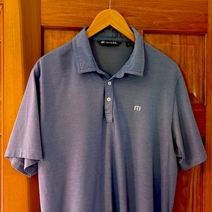 Travis Mathew blue Polo!